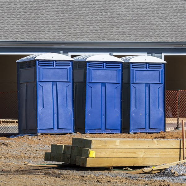 are there any restrictions on where i can place the porta potties during my rental period in Silvis IL